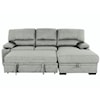 Primo International Guiseppe Guiseppe Sleeper Sectional With Storage