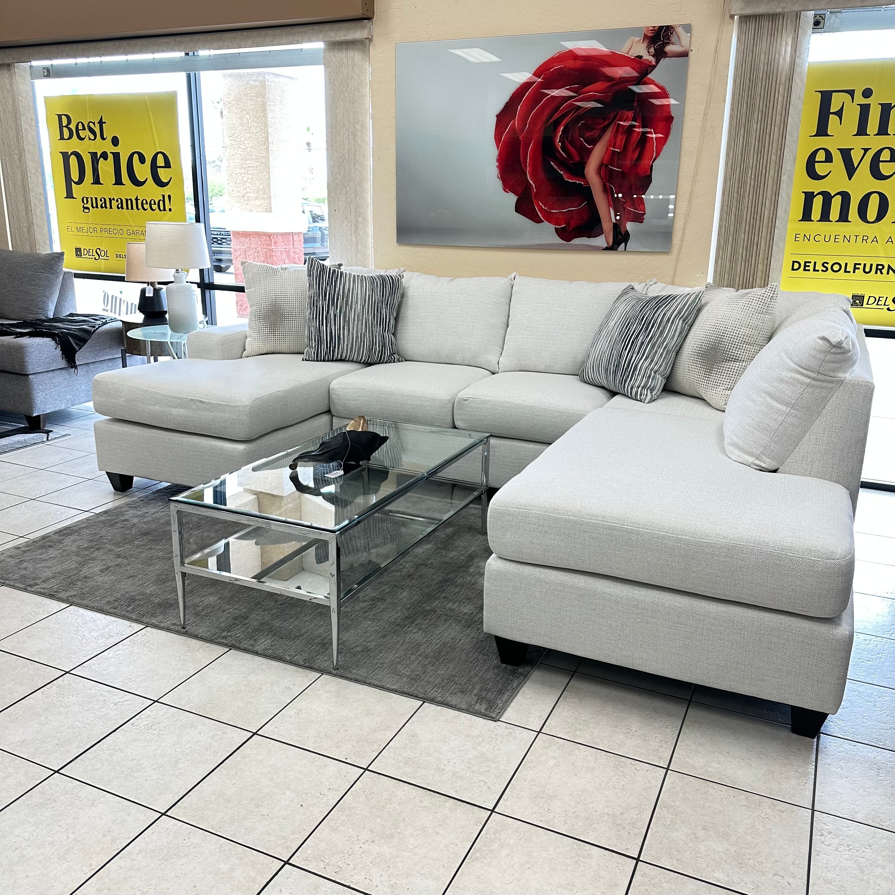 Sectional REV SATISFACTION IVORY SHAKE LUNAR