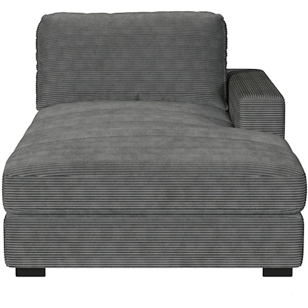 Right Facing Chaise with Pillow