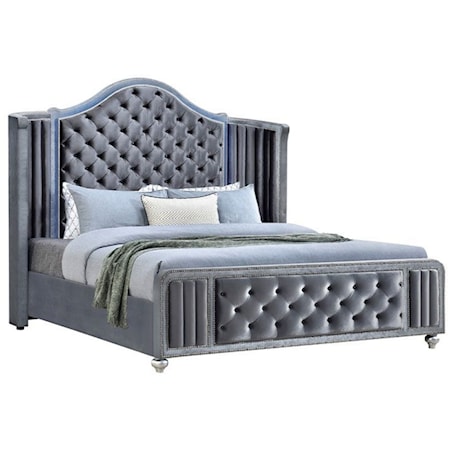 Queen Upholstered Bed