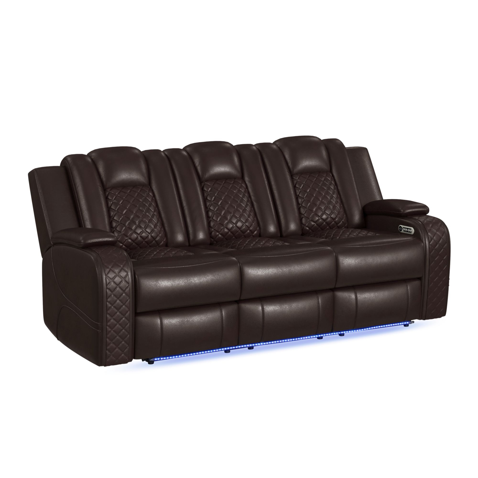 Carlo Power Motion Sofa W/Power Headrest Bro