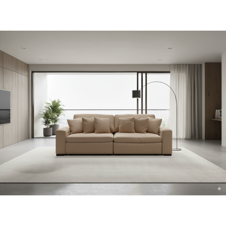 EZ Slide Power Sofa Camden Otter StainAway