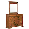 Elements International Shenandoah 7-Drawer Dresser and Mirror Set