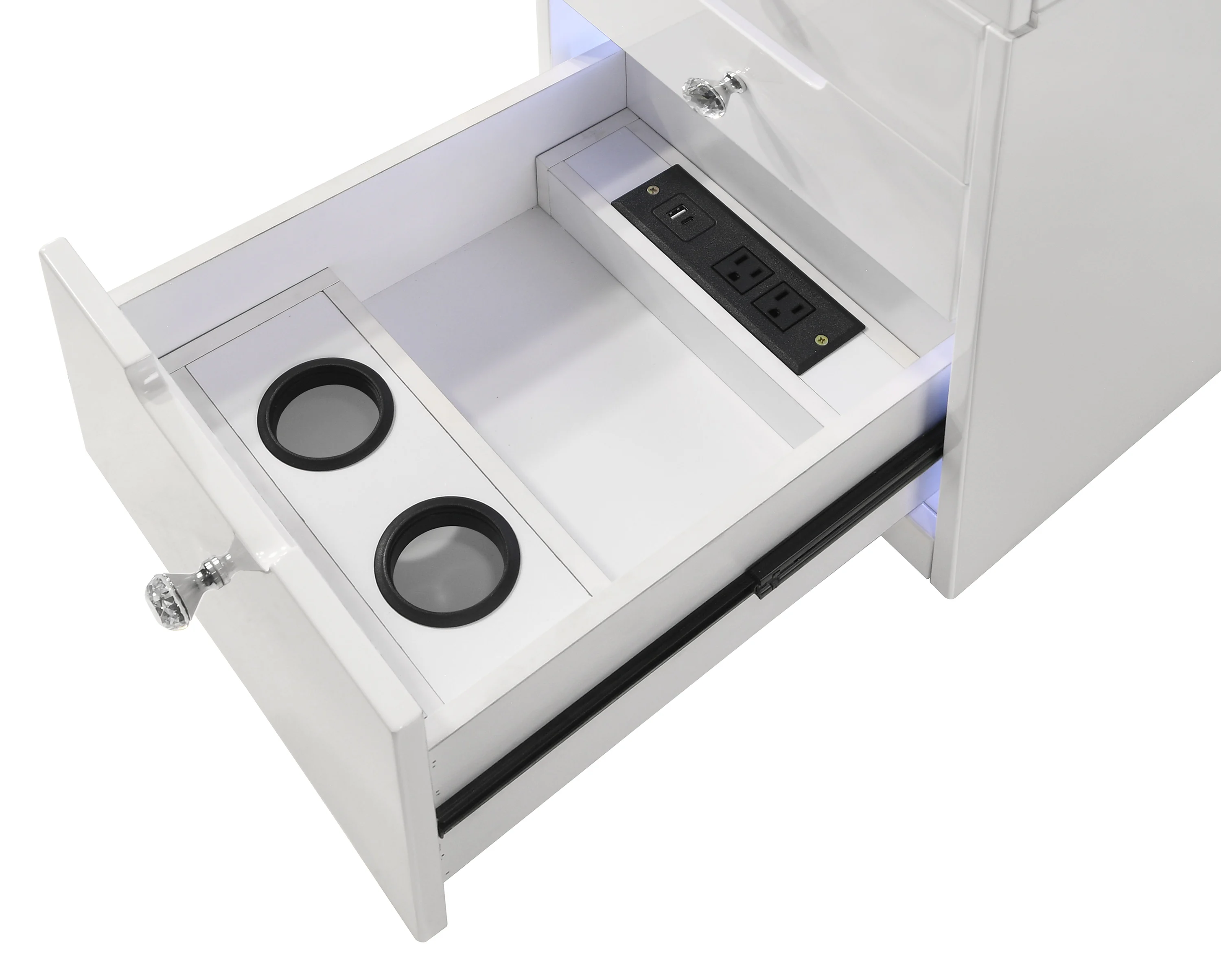 Vanity Desk with LED lighting