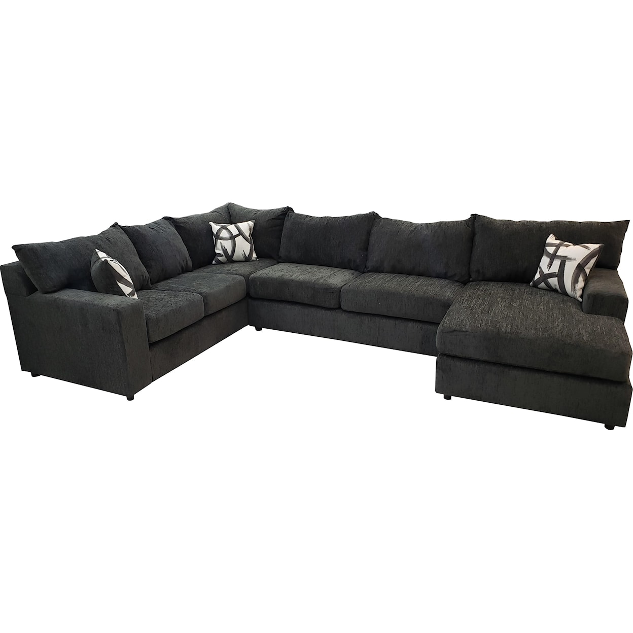 Phoenix Custom Furniture Austin RAF CHAISE 3PC SECTIONAL