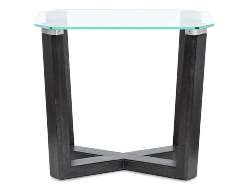 Contemporary Rectangular End Table