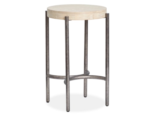 Contemporary Round Accent Table