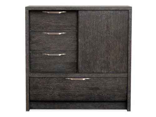 Transitional Sliding Door Chest
