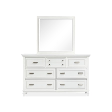 Dresser & Mirror Set