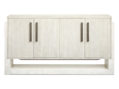 Contemporary 6-Dresser Drawer with Resin End Panels