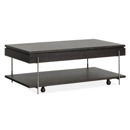 Lift-Top Cocktail Table