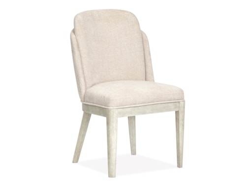 Contemporary Upholstered Host Side Chair