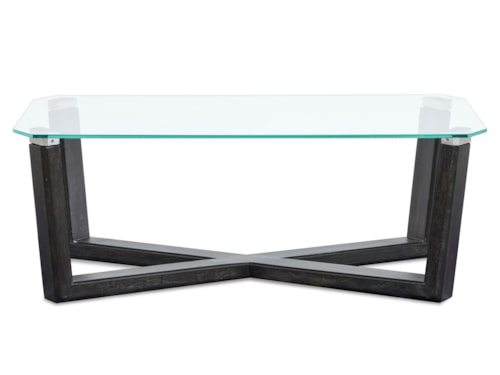 Contemporary Rectangular Cocktail Table