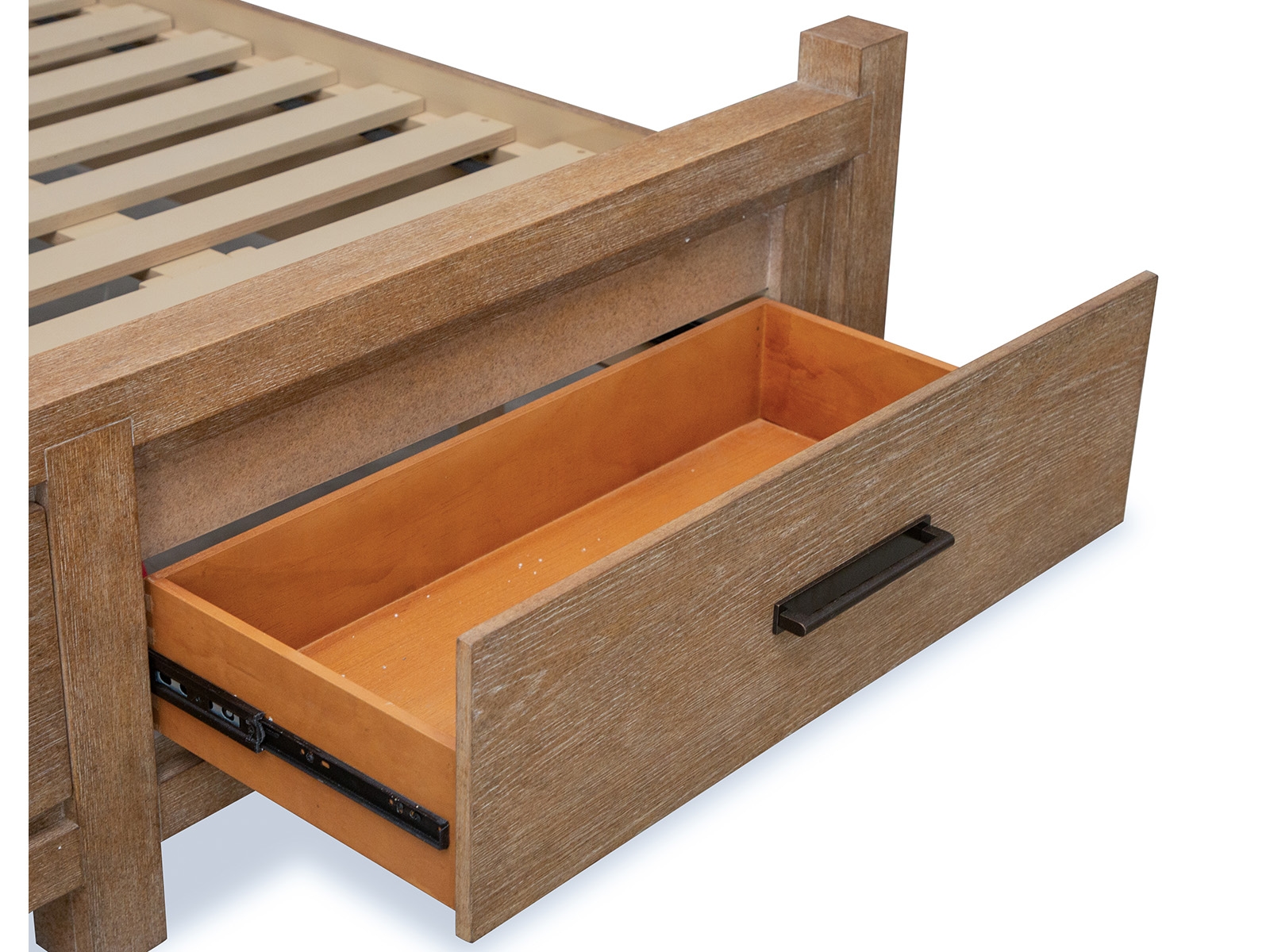 Complete King Panel Storage Bed