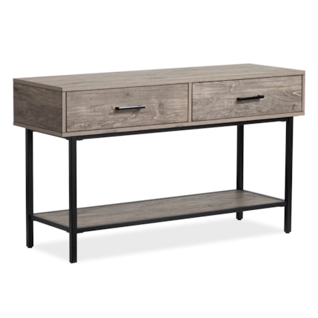 2-Drawer Rectangular Sofa Table