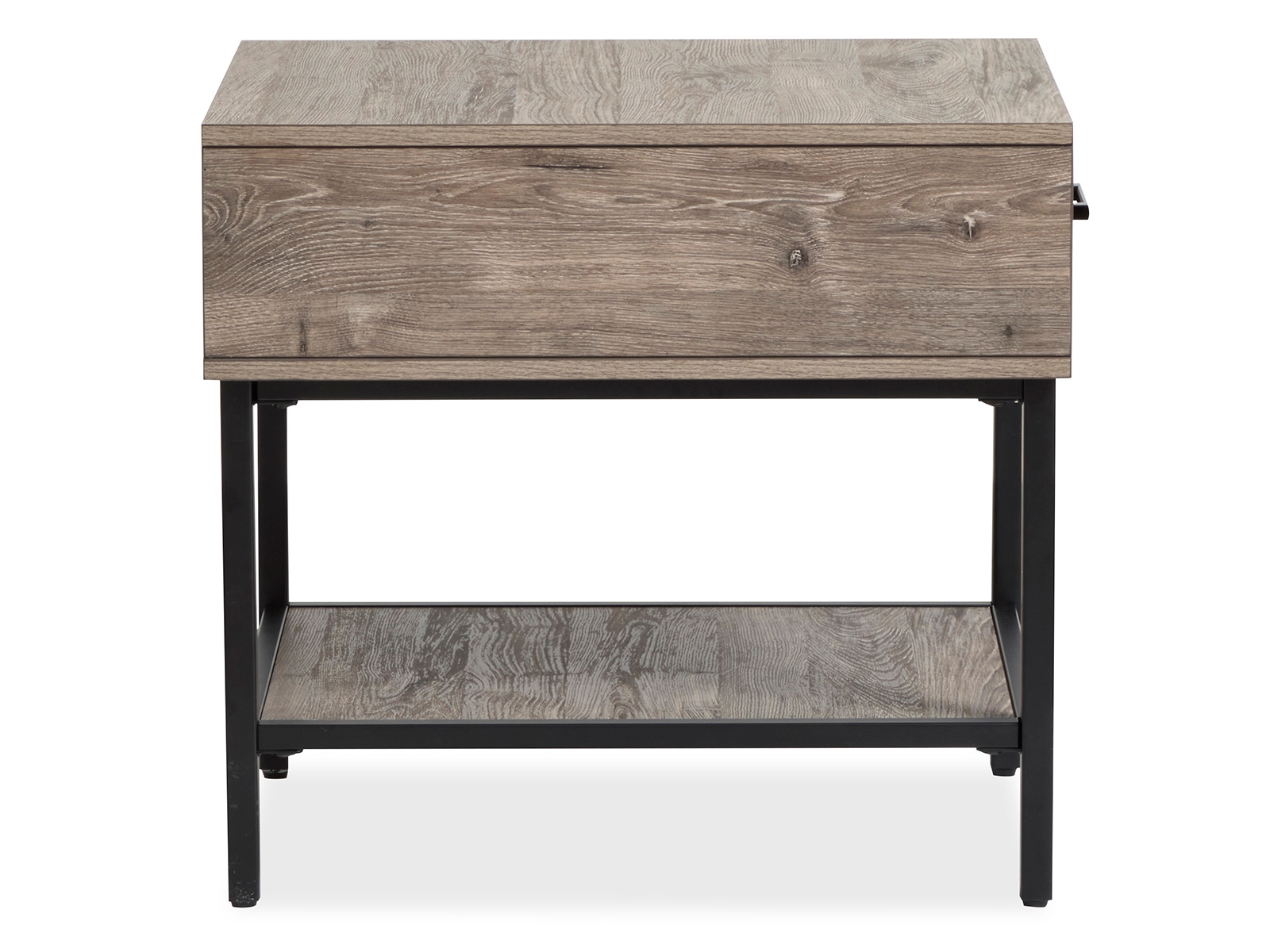 1-Drawer Rectangular End Table