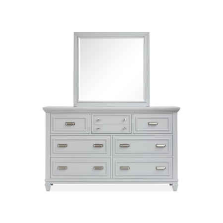 Dresser & Mirror Set