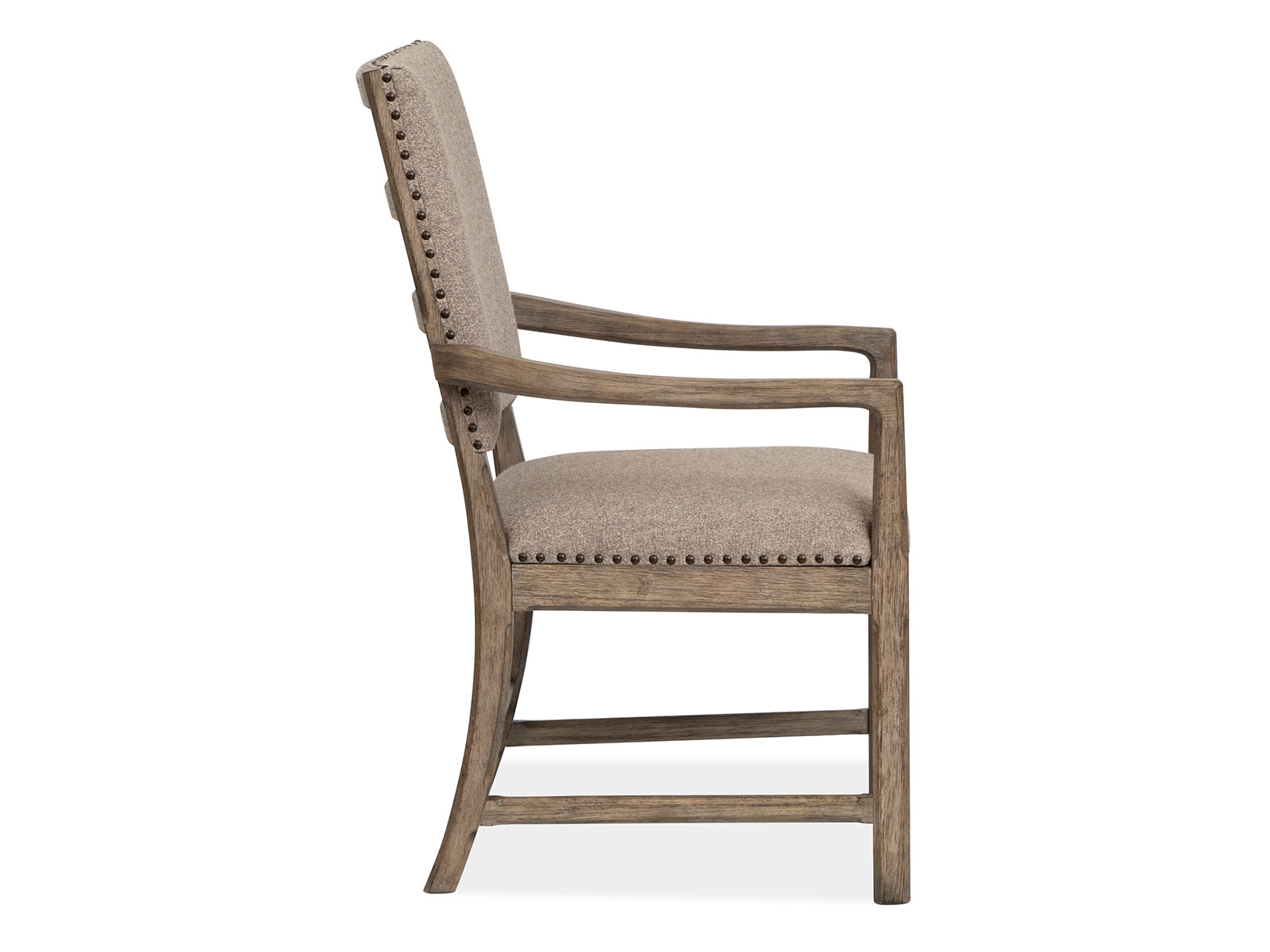 Dining Arm Chair with Upholstered Back/Seat