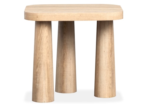 Contemporary Rectangular End Table