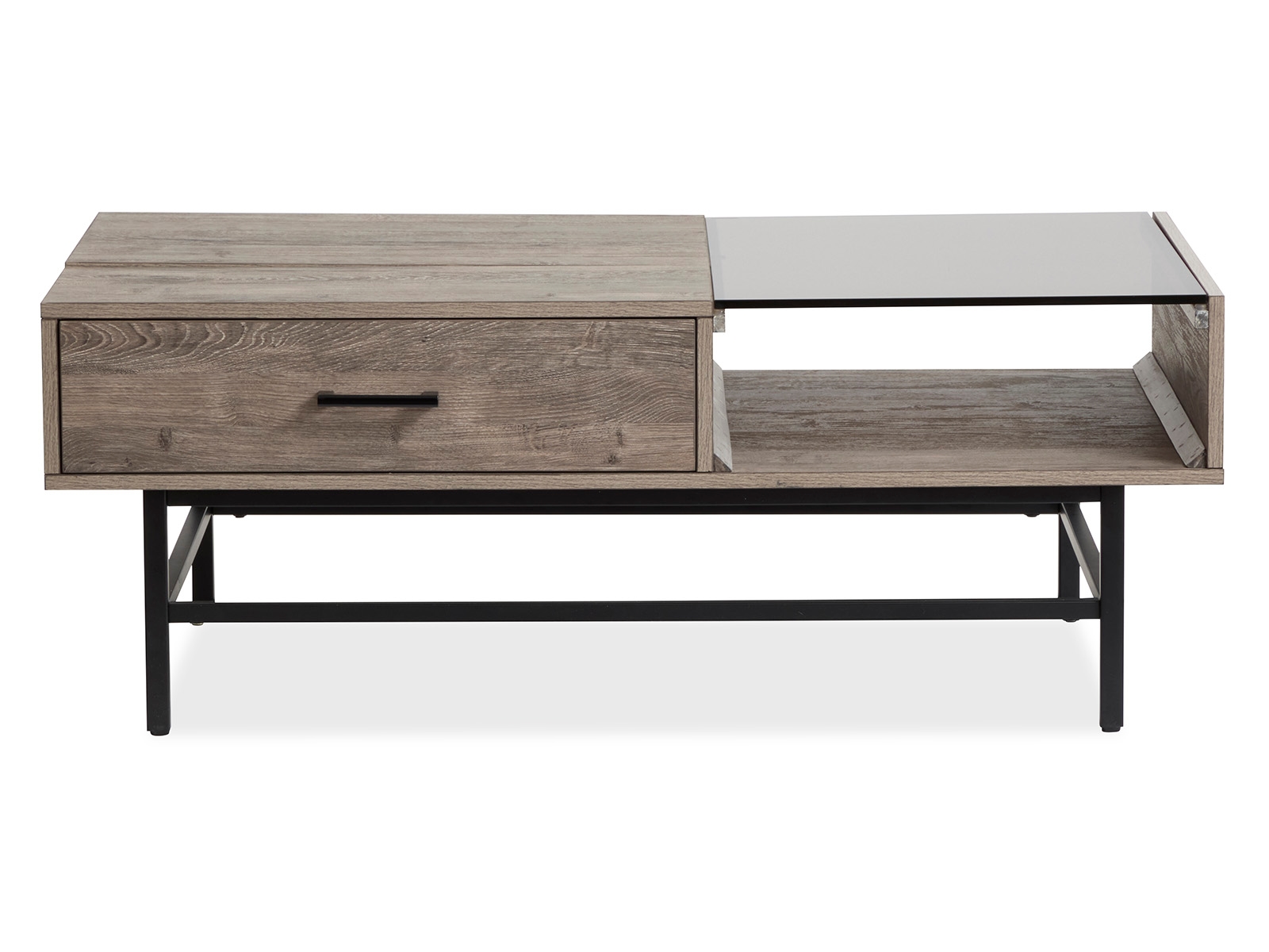 1-Drawer Rectangular Lift-Top Cocktail Table