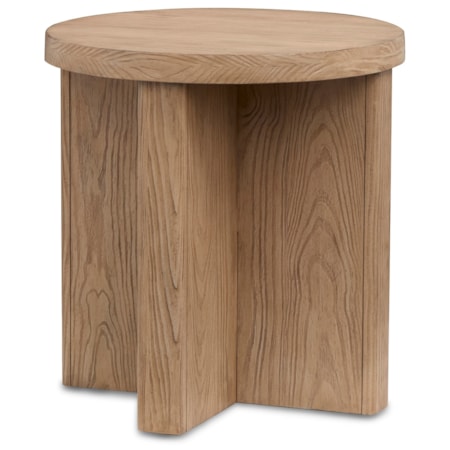 Round End Table