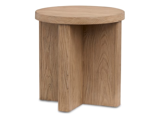 Lettie Round End Table