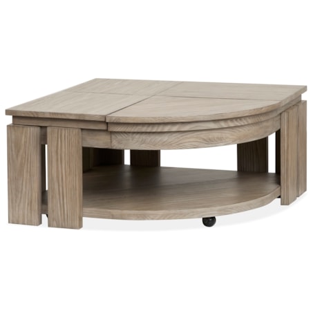 Lifted Top Cocktail Table