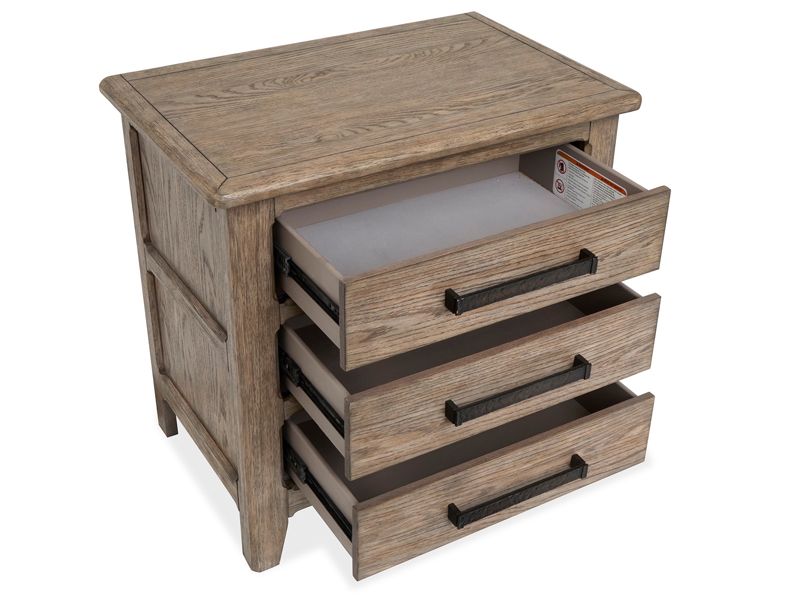 3-Drawer Nightstand