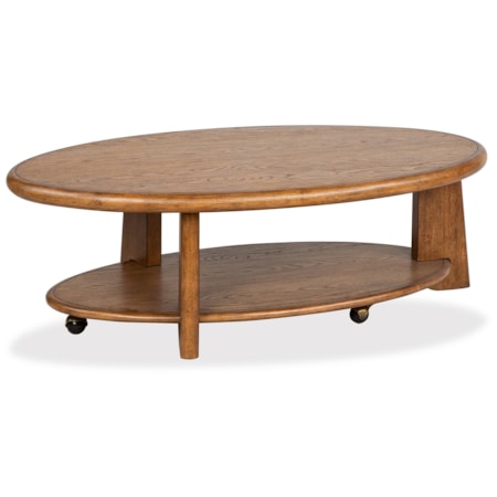 Oval Cocktail Table