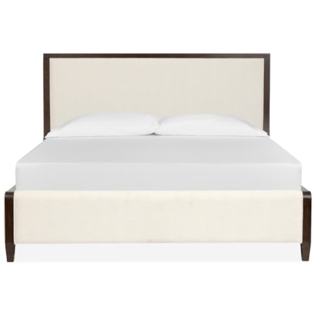 Complete King Panel Upholstered Bed