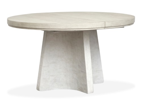 Contemporary 54" Round Dining Table