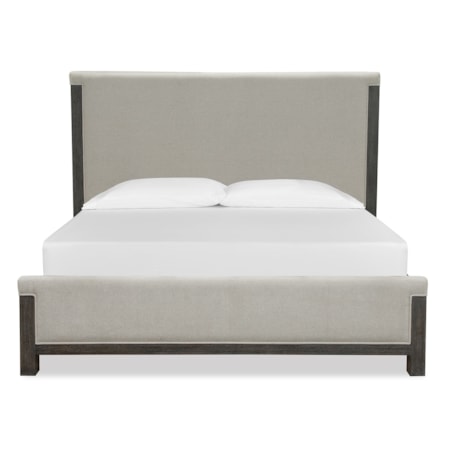 California King Upholstered Bed