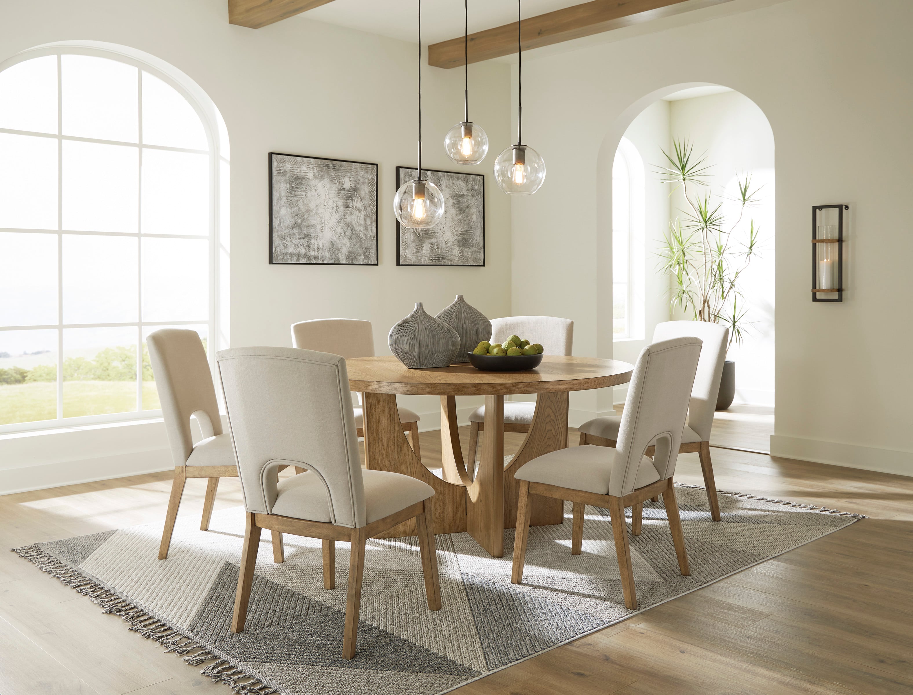 7 piece dining set deals ashley furniture