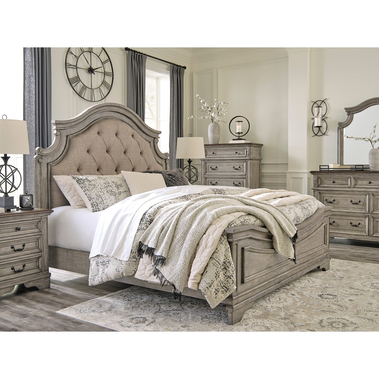 Signature Design by Ashley Lodenbay 5 Piece King Bedroom Set