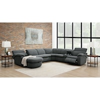 4 Piece Power Reclining Sectional