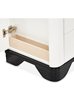 Michael Amini Tuxedo Contemporary 6-Drawer Dresser with Soft-Closing Drawers