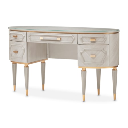 5-Drawer Vanity Desk