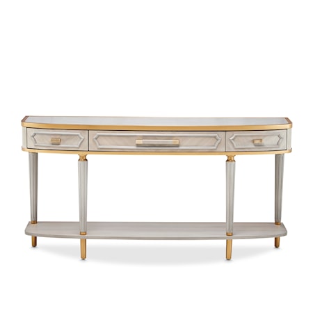 3-Drawer Console Table