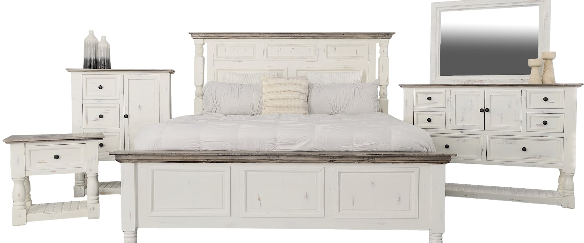 4 Piece Queen Bedroom Set