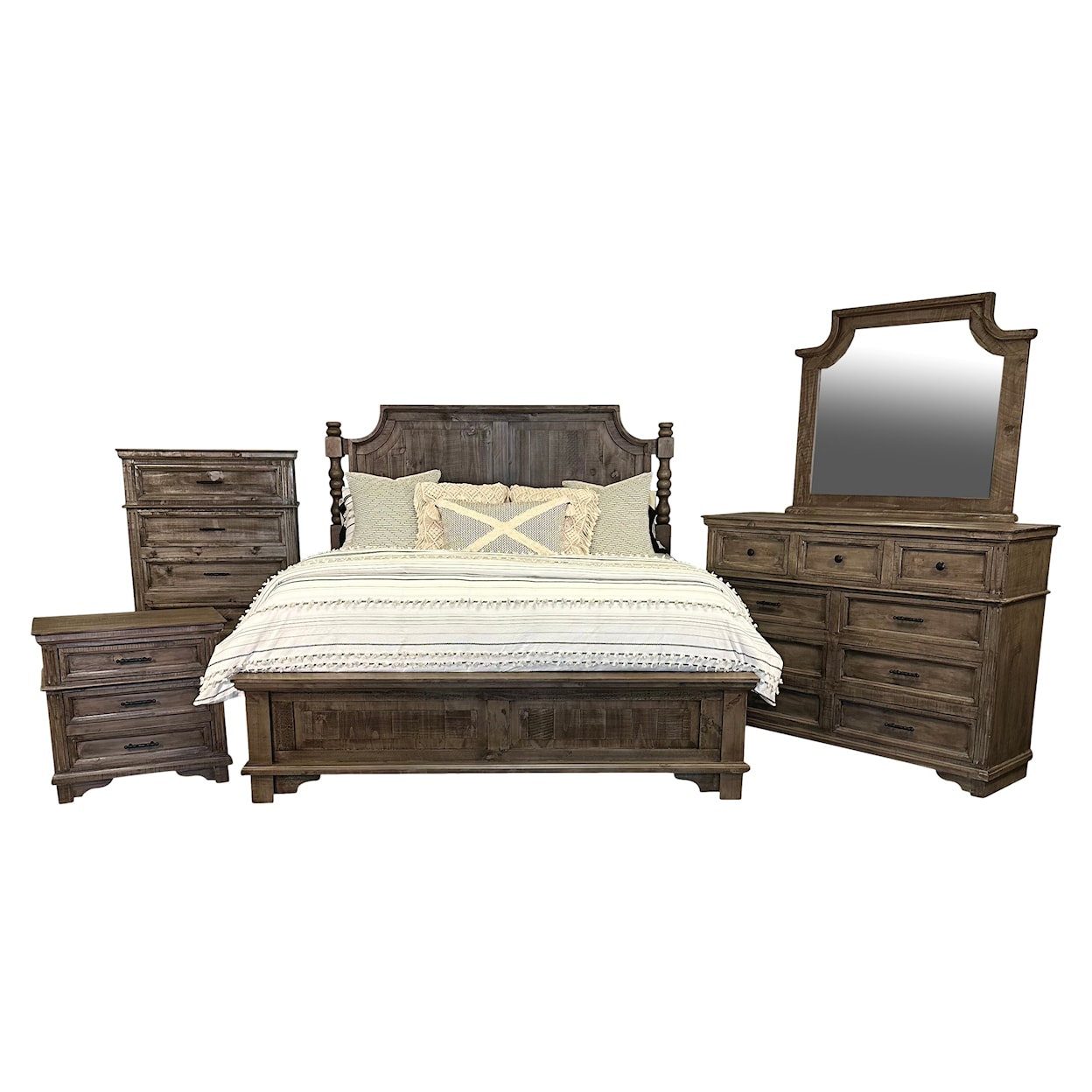 Vintage Charleston Charleston Queen Panel Bed