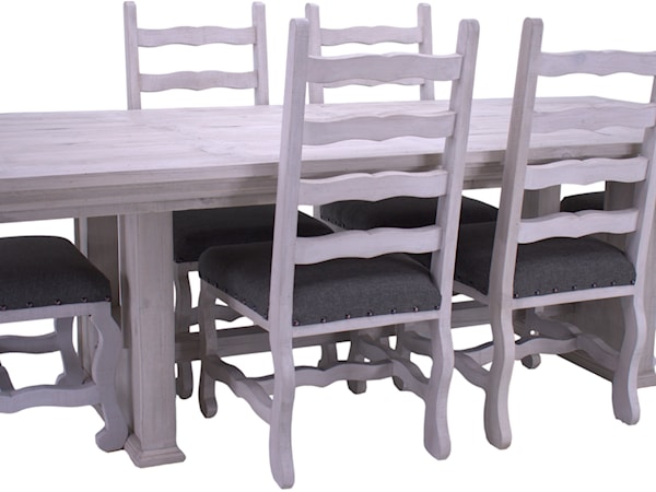 Andie Dining Table & 6 Chairs