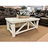 Vintage Spencer Spencer New White Coffee Table