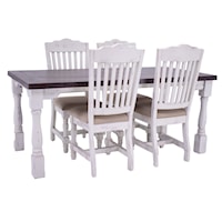 Martha Dining Table & 4 Chairs