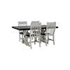 Vintage Warehouse Warehouse Dining Table & 4 Chairs