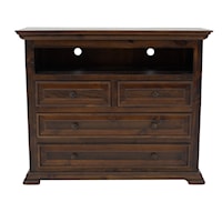 Chalet Walnut Media Chest