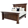 Vintage Chalet Chalet Walnut Panel King Bed