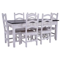 Winchester Dining Table & 6 chairs