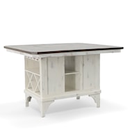 Camry New White / Rodeo Counter Height Table