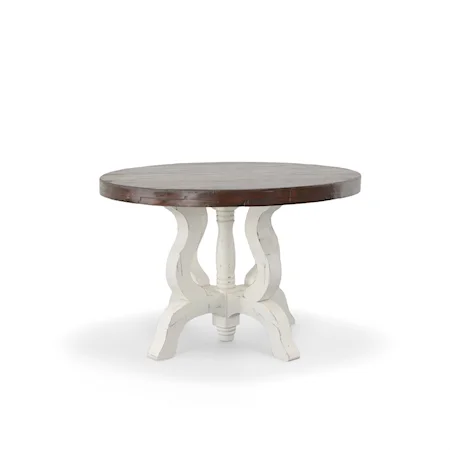 Tiffany New White with Rodeo Round Table