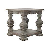 Ava Jess Gray End Table